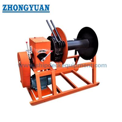 China CB*3048 Type B Single Drum Electric Driven Reel for Steel Wire Rope Ship Deck Equipment for sale