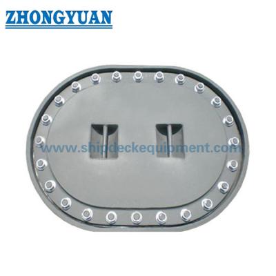 China JIS F 2304 Type C Sunk Multi Bolt Oval Hatch Cover Marine Outfitting for sale
