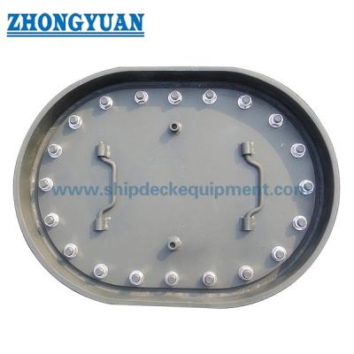 China ISO 5894 Type DO Multi Bolts Manhole With Recessed Top Cover Marine Outfitting for sale