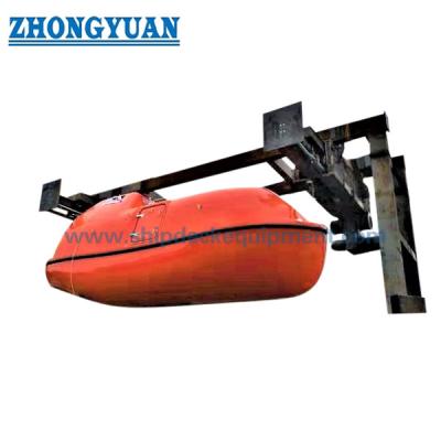 China Telescope Type Lifeboat Davit Ship Life Saving Equipment for sale