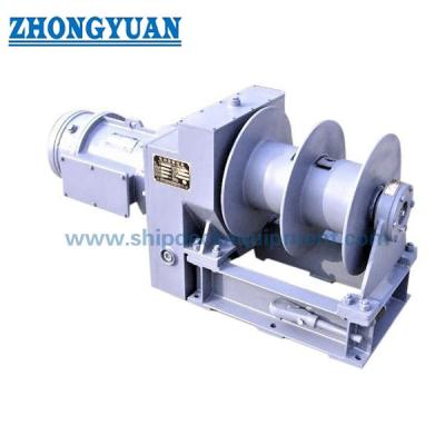 China ISO7364 Electric Motor Driven 20kn Marine Pilot Ladder Winch Ship Deck Equipment for sale