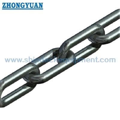 China DIN 763 Studless Link Chain German Standard Anchor And Anchor Chain for sale