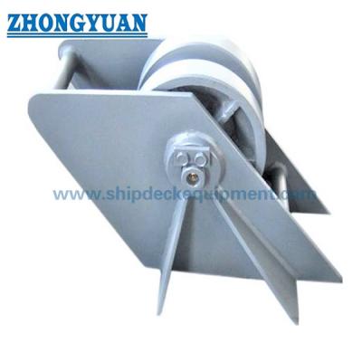 China Cb/T 290 Anchor Chain Roller Wheel Ship Mooring Equipment for sale