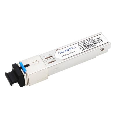 China 1.25Gbps EPON ONU SFP Module 20km PX20 TX1310nm RX1490nm SFP LC Transceiver for sale