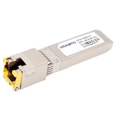 China 10GBASE-T Copper SFP+ Optical Transceiver RJ45 Transceiver Module 30m Marvell for sale