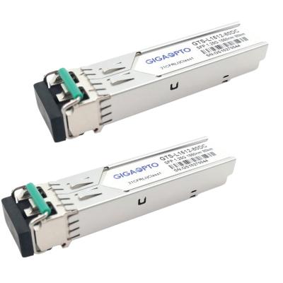 China 80km SMF LC 1000BASE-ZX SFP Transceiver For HP JD063B X125 for sale