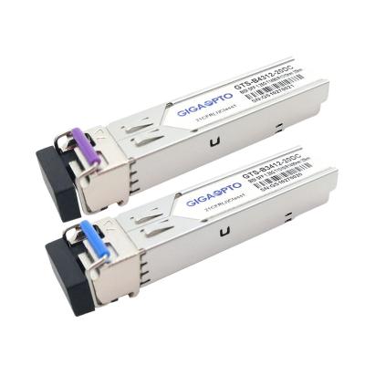 China 20km SFP GBIC Module HP J9142B-20 Compatible 1000BASE-BX-D for sale