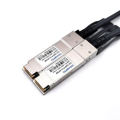 China Unshielded 10g Direct Attach Cable Black Network Dac à venda