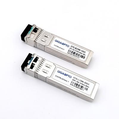 Chine 10G SFP+ Optical Transceiver with 3 Years 850nm/1310nm/1550nm Wavelength à vendre