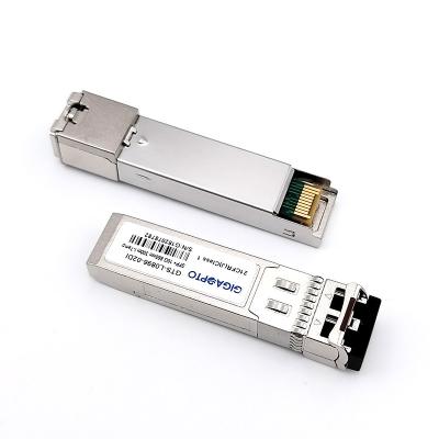 Chine SMF LC SFP Transceiver Module with DML Transmitter for Data Networking à vendre