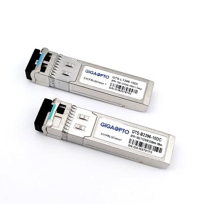 China HP 10G SFP+ Transceiver Module 1G/10G/25G/40G/100G Data Rate 14.5mm*25.4mm*56.5mm for sale