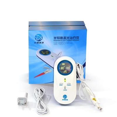 China Producers Latest Design Home Use LLLT 650nm Physical Therapy Apparatus Nasal Type Rhinitis Laser Terapy Device for sale