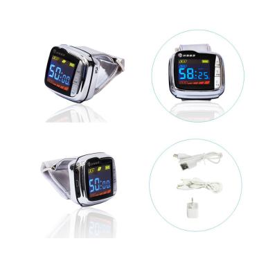 China Wrist Type Laser Therapy Watch , Physical Therapy Hypertension Soft Cold Laser Medical Watch for sale