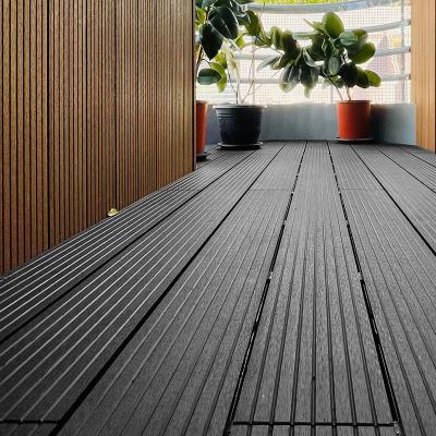 China UV Protection WPC Decking Panel Composite Lumber Decking Boards ISO for sale