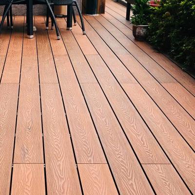China 3D WPC Wood Plastic Composite Decking Boards Multi dimensional for sale