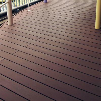 China Easy Installation WPC Floor Decking Indoor WPC Decking Board Factory for sale