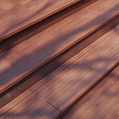 China Decking de suelo de WPC para exteriores e interiores de madera de plástico compuesto antideslizante a prueba de humedad en venta