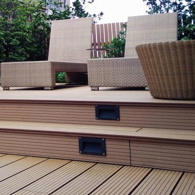China Safety WPC Floor Decking Eco Friendly WPC Decking Board Manufacturer for sale