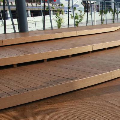 China Waterproof WPC Deck Board Extruded Outdoor Wood Plastic Composite Floor for sale