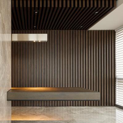 China Waterproof WPC Wall Cladding Fireproof Composite Wood Wall Panels for sale
