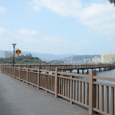 China Outdoor Wood Plastic Composite Railing Recycled Balustrada WPC for sale