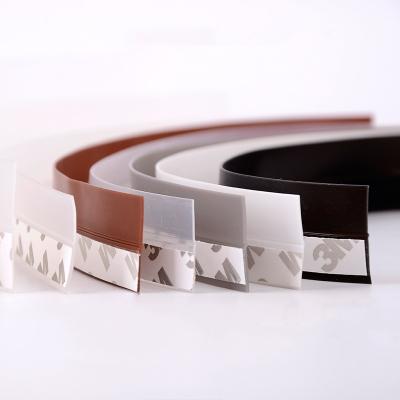 China 5M/Roll Door Bottom Sealing Strip Silicone TPE Weatherstrip Tape for sale