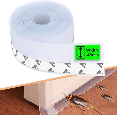 China Self Adhesive Weather Stripping Door Bottom Seal Strip 5M/Roll 10M/Roll 50M/Roll for sale