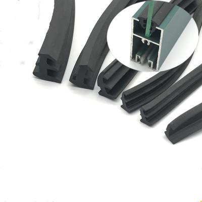 China Heat Resistant TPE TPR PVC Universal UPVC Door And Window Seal T Shaped for sale