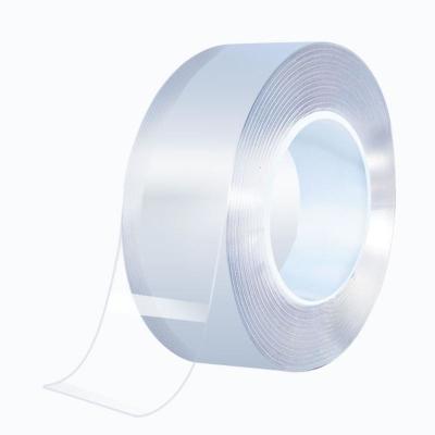 China 5m*1mm 5m*2mm Transparent Adhesive Nano Tape For Kitchen for sale