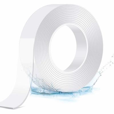 China Multifunctional Reusable Nano Double Sided Adhesive Tape No Trace for sale