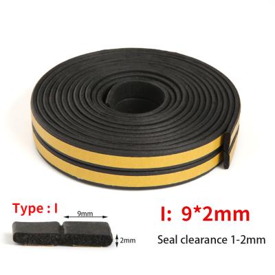 China Self Adhesive Foam Weather Strip Seal Soundproof Weather Stripping Noise en venta