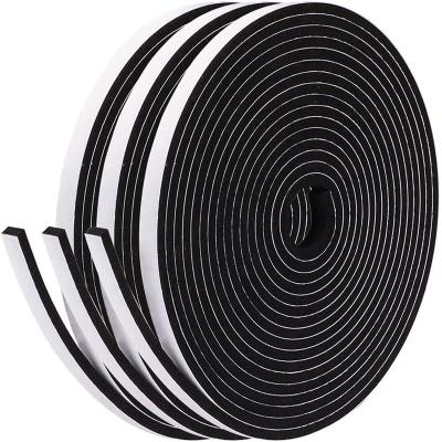 China Closed Cell Foam High Density Self Adhesive Weather Stripping Insulation Strips Te koop