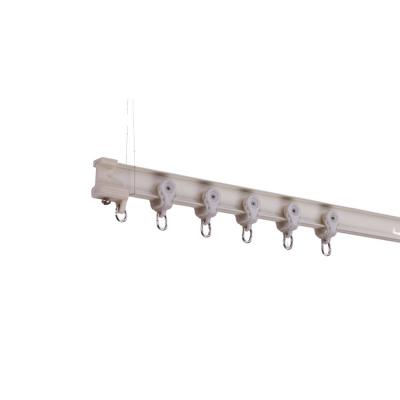 Chine Style simple incurvé en aluminium de voie monté par plafond de rideau en douche à vendre