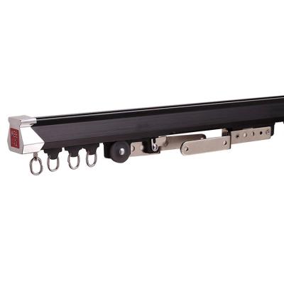 China Double Glider Heavy Duty Metal Curtain Track With Electrophoresis OEM for sale