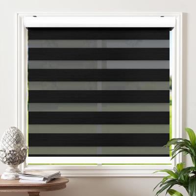 China Windproof Wifi Electric Roman Blinds Contemporary Style For Cafe Office for sale