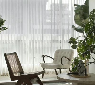China Adjustable Flexible Vertical Blinds Curtains Light Transmitting For Hotels for sale
