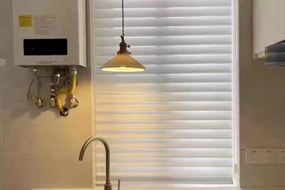 China Shangri La Electric Blackout Blinds , Motorized Roller Shades For Window for sale