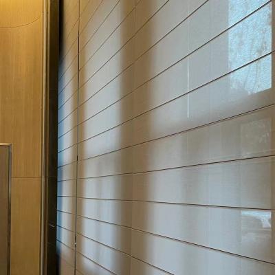 China Quarto elétrico de Roman Shades For Living Room do teste padrão horizontal à venda