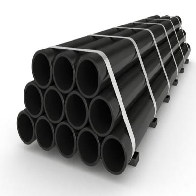 China Schedule 40 Black Seamless Carbon Steel Pipe ASTM A53 Hot Rolled for sale