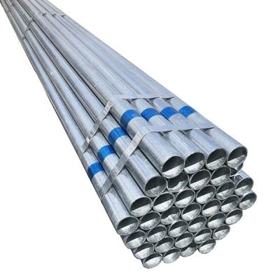 China Hot Dip Schedule 40 60 80 Galvanized Steel Pipe 2 Inch 3 Inch for sale
