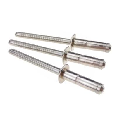 China Natural Color Stainless Steel Pop Rivets Truss Head ANSI Fastener for sale