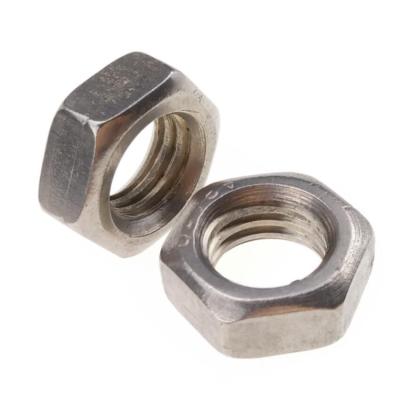 China 304 Stainless Steel Hex Nuts For Screws Bolts M6 Standard DIN 934 for sale
