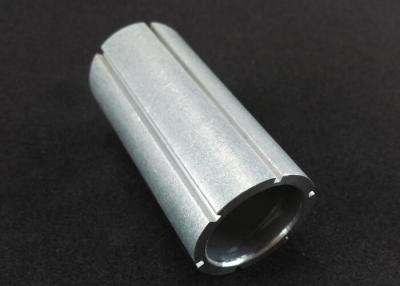 China Customized Aluminum Grooved Bushing Silver Oxidation 30 X 60 X 20 mm for sale