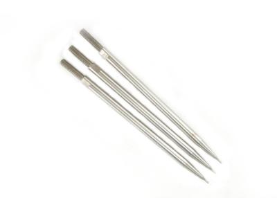 China CNC Machined Medical Needle Pin 75mm Stainless Steel With Threaded End for sale