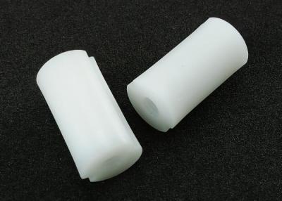 China PA66 White Plastic Round Spacers with Inside Threads M5 X 15 mm for sale