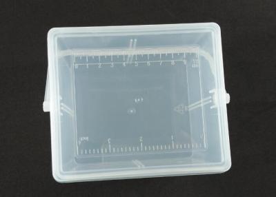 China Injection Transparent Plastic Molded Boxes For Heavy Load Packing 115 x 85 x 90 mm for sale