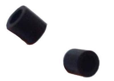China Black Plastic Spacer Washers , Durable Insulated Round Spacer Bushings for sale