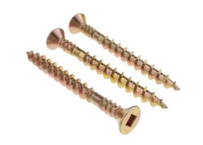 China Carbon Steel Pozi Drive Flat Head Particle Board Screws for Wooden for sale