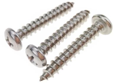 China Stainless Steel Self Tapping Screws Pan Head DIN7981 A2-70 Fastener for sale