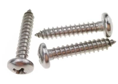China A2 Stainless Steel Metal Screws Pan Head Self Tapping Screws for Metal Sheet for sale